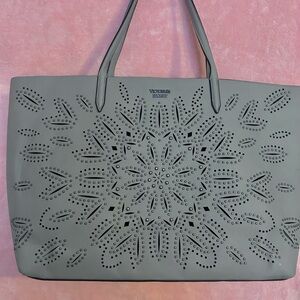 Victoria's Secret Studded Gray Tote